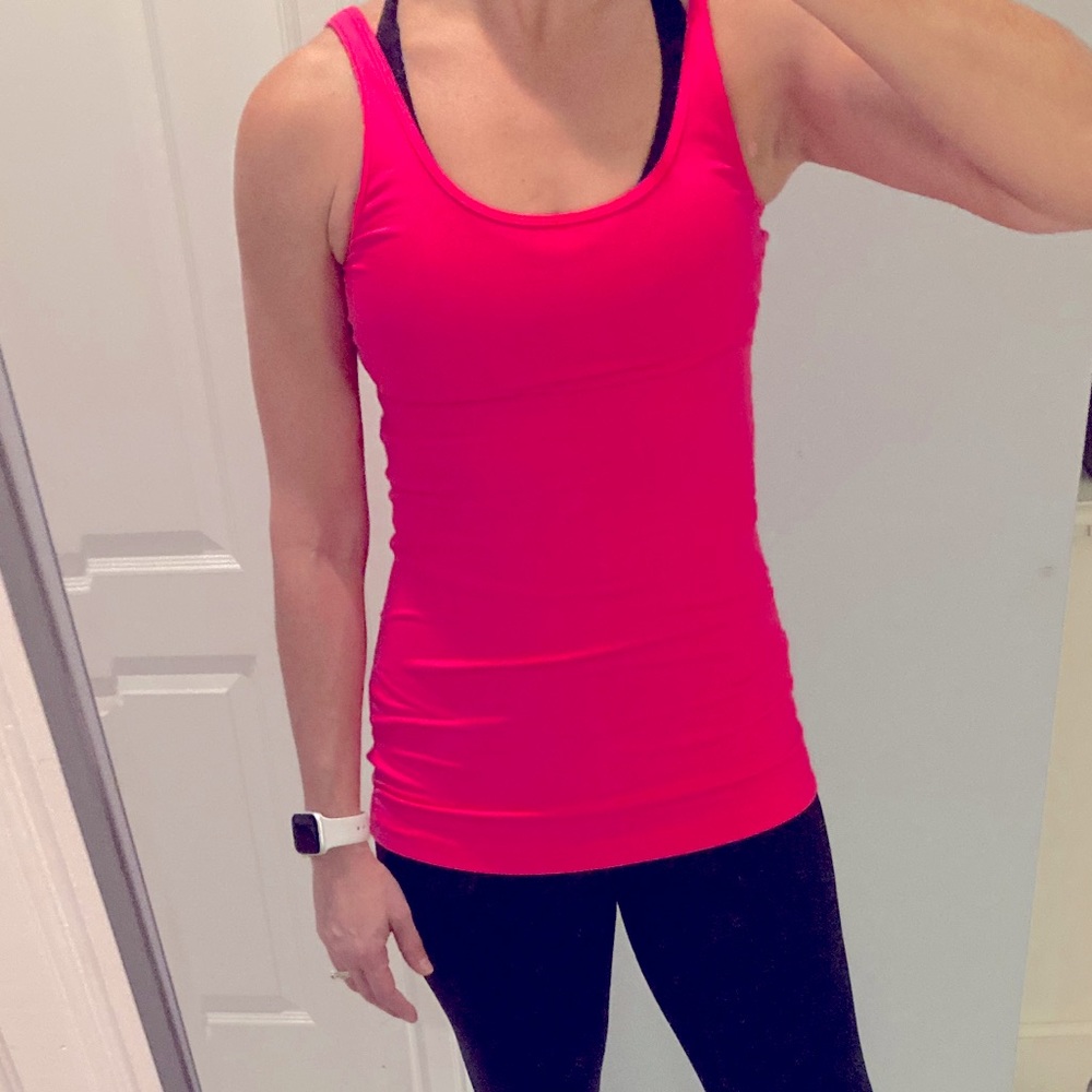 Lululemon daily tank - hot pink